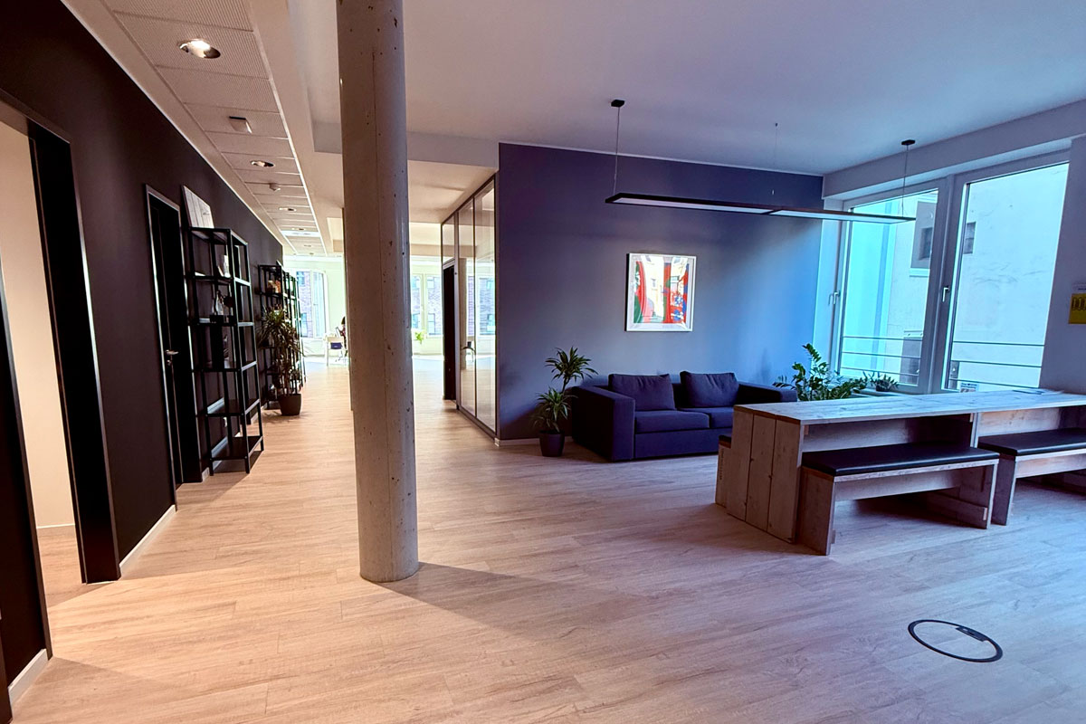 Modernes Arbeitsumfeld